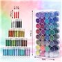 32 x 8g (256g) Utilisé Pour Le Nail art