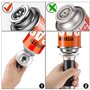 Chalumeau De Cuisine Chalumeau De Cuisine Professionnel Ajustable Petit Chalumeau Convient Pour La Cuisine, Les PâTisseries, Les