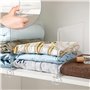 Kasanni 8 PièCes Separateur Etagere 30 X 20 Cm Transparent SéParateurs D'éTagèRes en Acrylique Convient Aux Chambres à Coucher, 