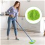 8 PièCes Tampon De Rechange Mop Pads en Microfibres Vadrouille Microfibre Tampon Vadrouille Lavables Chiffons Lingettes Reutilis