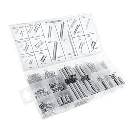 Kasanni 200 PièCes Ressort De Traction 20 Tailles Ressort De Compression Livré Dans Une BoîTe De Rangement Pratique Pour Les Out
