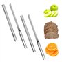 NEERIX Lot de 2 Couteaux à Fruits Portables Multi-Usages Avec Fourreau - Multifonction Pour l'Extérieur Avec Étui - Bâton de Cou