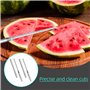 NEERIX Lot de 2 Couteaux à Fruits Portables Multi-Usages Avec Fourreau - Multifonction Pour l'Extérieur Avec Étui - Bâton de Cou