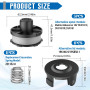 Rechange Coupe Bordure pour Makita Akkusense 18V DUR181Z