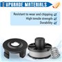 JAMSSOW 3 Pièces Bobine de Fil Convient pour Makita 196146-9/195858-1,Rechange Coupe Bordure pour Makita Akkusense 18V DUR181Z,D