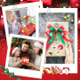 JAMSSOW 12 pièces Noël Calendrier de l'Avent Autocollants - 12 x 24 Autocollants Noël Nombre Calendrier - Chiffre Calendrier de 