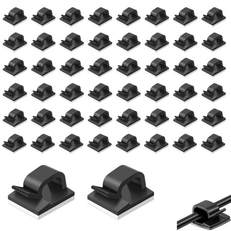 Kryzulax 50 Pièces Clips Câbles