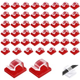 Kryzulax 50 Pièces Clips Câbles