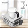 6" Plate-Forme d'Ascenseur de Laboratoire de Ciseaux Support de Jack d'Acier Inoxydable/Protection Pliable 150 * 150 * 250mm de 