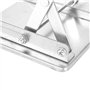 6" Plate-Forme d'Ascenseur de Laboratoire de Ciseaux Support de Jack d'Acier Inoxydable/Protection Pliable 150 * 150 * 250mm de 