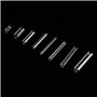 Goupille Elastique, 280pcs Goupilles Fendues en Acier Inoxydable Tailles M1.5 M2 M2.5 M3 M4 M5 M6 M8 Goupilles de Tension de Res