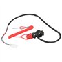 Interrupteur d'Arrêt et de Sécurité de Guidon de Moto 7/8 22 mm Universel Bouton d'Arrêt d'Urgence Coupe-circuit Hors-bord Etanc