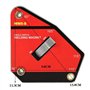 Aimant de Soudeur，60°/90°/110°/115°/165° Aimant Puissant NdFeB Soudage Support de Soudure Magnétique Aimant de Soudeur Equerre d