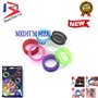 Inserts à anneaux pour coiffeur Ciseaux à coiffeur, ciseaux en couleurs scintillantes Inserts à ciseaux/anneaux à doigt X 22 + p