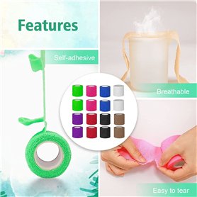 Inserts à anneaux pour coiffeur Ciseaux à coiffeur, ciseaux en couleurs scintillantes Inserts à ciseaux/anneaux à doigt X 22 + p