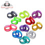 Inserts à anneaux pour coiffeur Ciseaux à coiffeur, ciseaux en couleurs scintillantes Inserts à ciseaux/anneaux à doigt X 22 + p