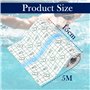 Bandage Transparent Imperméable,15cm X 5m Pansement Waterproof,Pansement Tatouage Waterproof,Pansement Adhésif pour Sport, Douch