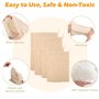 LWMTT 4 Pièces Sacs de Cuisson en Coton réutilisables Filet de Cuisson 2 * (30 x 25 cm et 40 x 30 cm) Mesh Cottura pour Cuisiner