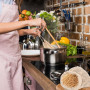 LWMTT 4 Pièces Sacs de Cuisson en Coton réutilisables Filet de Cuisson 2 * (30 x 25 cm et 40 x 30 cm) Mesh Cottura pour Cuisiner
