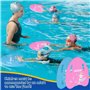 2 pièces Planche de Natation pour Enfants,Planche de Natation Kickboards avec poignées, Accessoires de Planche de Natation, l'ea