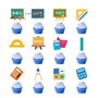 Fournitures de fête mathématiques - Décorations de fête d'anniversaire mathématiques comprenant une bannière d'anniversaire math