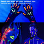 Strehknewen 12 Couleurs Neon UV Maquillage Enfants Set Maquillage Stylo Lavable Maquillage Pen & Couleurs Corps Couleur Corps po