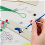 Wenrescry 5 marque-pages en bois personnalisés, marque-pages vides – cadeau de marque-page DIY pour la rentrée scolaire pour gar