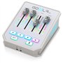 TC Helicon GoXLR MINI-WH Mélangeur de diffusion en ligne avec interface USB/audio et préampli Midas