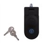 PETSOLA 2 Pièces Encastré Loquet de Porte Serrure à Compression Bouton Poussoir Loquet de Levier pour Bateau RV