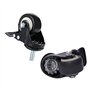 Onerbuy Paquet de 4 roulettes pivotantes robustes avec freins, remplacement des roues verrouillables pour remorque industrielle,