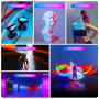 LUXCEO P400 RGB Lampe Vidéo à LED 2500-6500K Lumiere Photo LED écran OLED, luminosité 0 à 100% réglable,CRI 95+,2500mAh Batterie
