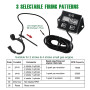 Yooreal Digital Compteur Heure Tachymètre,Batterie Remplaçable RPM Mètre Pour Scooter Pelouse Tracteur Dirt Bike Générateur Tron