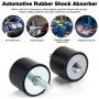 Jadeshay Silent Bloc M8, 4 pièces Silent Bloc Climatisation M8 Amortisseurs Anti-Vibration pour l'automobile un Boulon