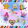 Select Zone de couture DIY pour enfants - Kit de bricolage en feutre avec fil à broder - Aiguilles en plastique - Ouate de rempl