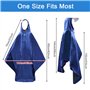 Poncho Pluie Vélo Poncho de Vélo Imperméable avec Capuche Vélo Électrique Imperméabl