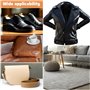 ADERTOS 25PCS Kit de Couture Cuir, Kit Reparation Cuir Aiguille Cuir Poincon Couture Fil Ciré Artisanat du Cuir Outil à Main Aig