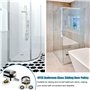 Roulettes de Porte Coulissante Cabine de Douche pour