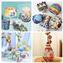 JGCJGG 600 Pcs Carreaux de Mosaïque en Verre Multicolore, Tesselles Mosaïque Colorés, Tesselles Mosaïque Loisirs Créatifs 3 Form
