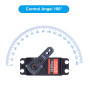 RUIZHI DS5160 Servo RC étanche, Servo Numérique à Couple élevé 60 kg pour 1/5 Redcat HPI Baja 5B SS RC Voiture Compatible SAVOX-