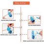 Meet-shop Taille-Crayon à Manivelle Mode Manuel 2 packs Manivelle Machine à Tailler avec Conteneur pour Enfants Etudiants Ecole 