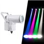 12w RGBW Dmx 512 Projecteur pour Boule à Facettes Lumiere pour Boule a Facette