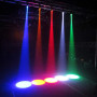 12w RGBW Dmx 512 Projecteur pour Boule à Facettes Lumiere pour Boule a Facette, Moteur Boule à Facette Scene de Spectacle Lumier