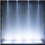 3w Blanc Led Pinspot Lumiere Disco pour Boule a Facettes Projecteur Boule a Facette, Spot pour Boule a Facette avec Moteur Boule