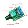 ATOYT 5 Pcs 1.8v 3v 5v 6v 7.2v 12v 2A 30W Contrôleur de Vitesse de Moteur à Courant continu Basse Tension PWM 1803B 1803BK Commu