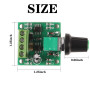 ATOYT 5 Pcs 1.8v 3v 5v 6v 7.2v 12v 2A 30W Contrôleur de Vitesse de Moteur à Courant continu Basse Tension PWM 1803B 1803BK Commu