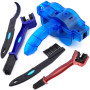 WJMY Bike Chain Cleaner Kit Nettoyage Velo 5 pièces Nettoyeur de Chaîne De Vélo pour Tous Les Types de Vélos pour Chaîne/Pneus/P