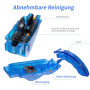 WJMY Bike Chain Cleaner Kit Nettoyage Velo 5 pièces Nettoyeur de Chaîne De Vélo pour Tous Les Types de Vélos pour Chaîne/Pneus/P
