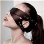 HAZURE Masque pour les yeux sexy masque en cuir costume punk Halloween, accessoires de mode féminine