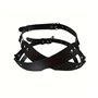 HAZURE Masque pour les yeux sexy masque en cuir costume punk Halloween, accessoires de mode féminine