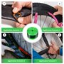 Lot de 2 inserts de pneu de vélo : Sporgo Bande de protection anti-crevaison pour pneu de vélo Compatible avec les pneus de vélo